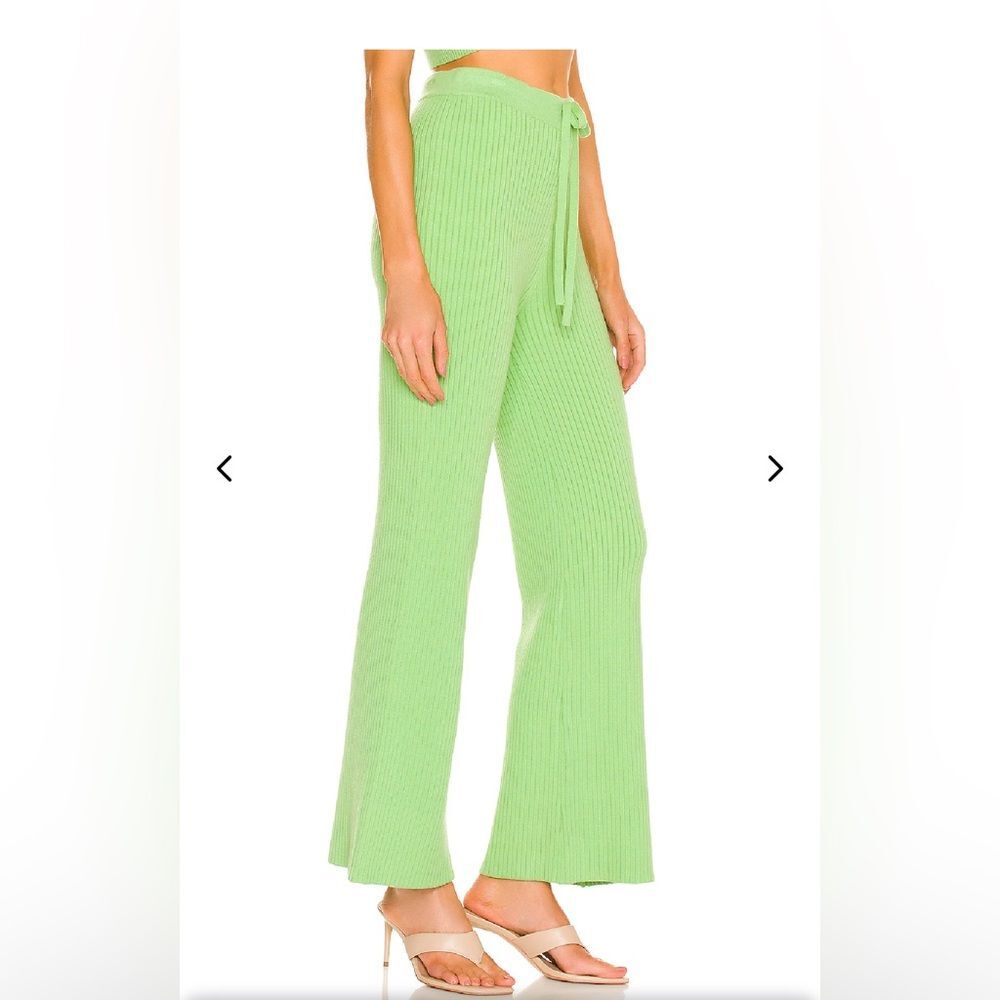 Lovers and Friends Medium Inca Pant Summer Travel Flare Ribbed Boho Minimalist